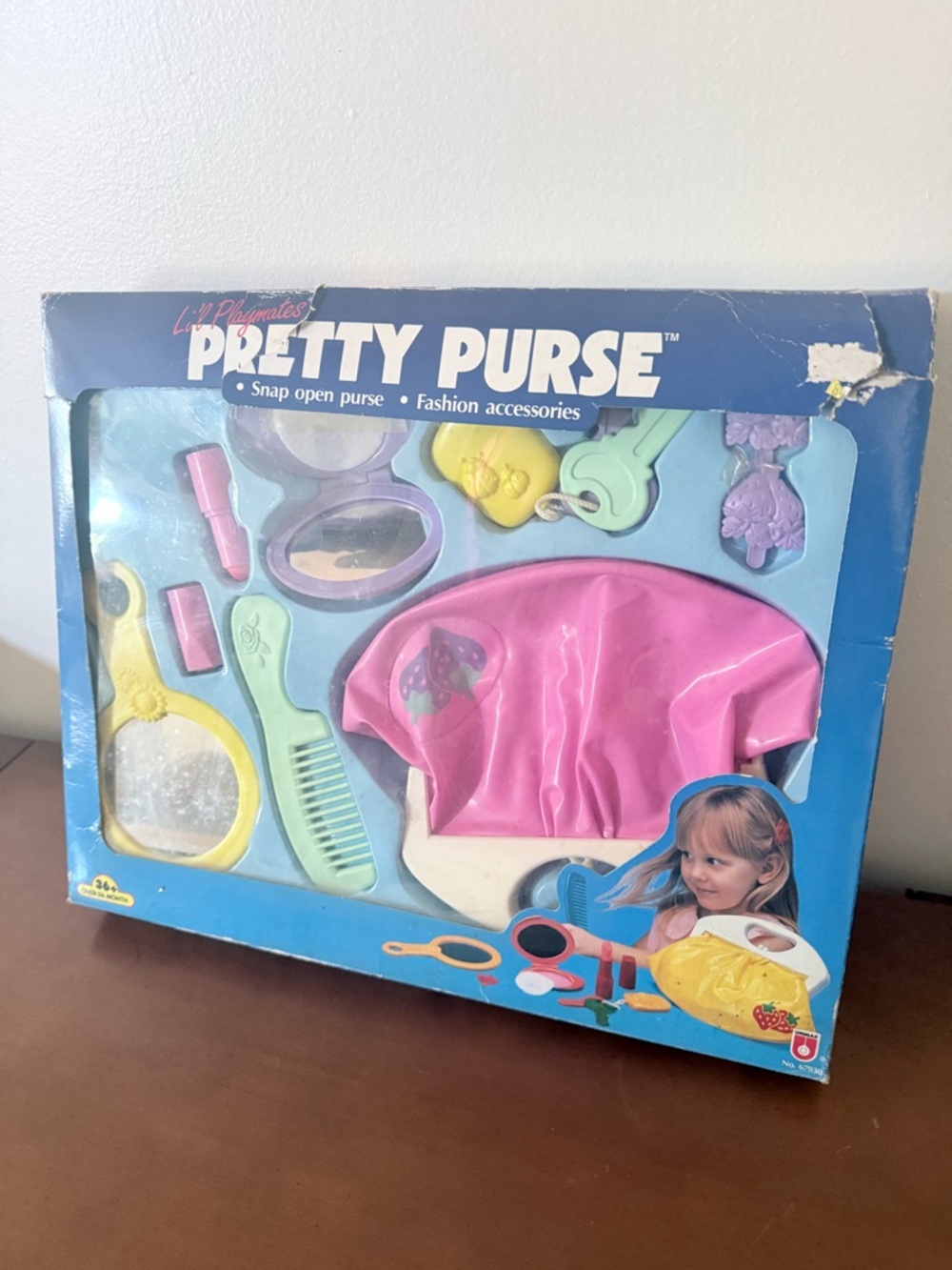 Vintage NOS Li’l Playmates Pretty Purse Play Set Unimax Fashion Accessories Keys